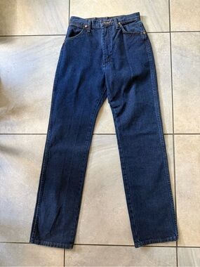 Vintage Wrangler Women's Dark Blue High-Rise Jeans NWT